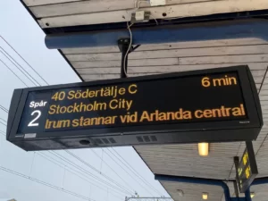 Train station